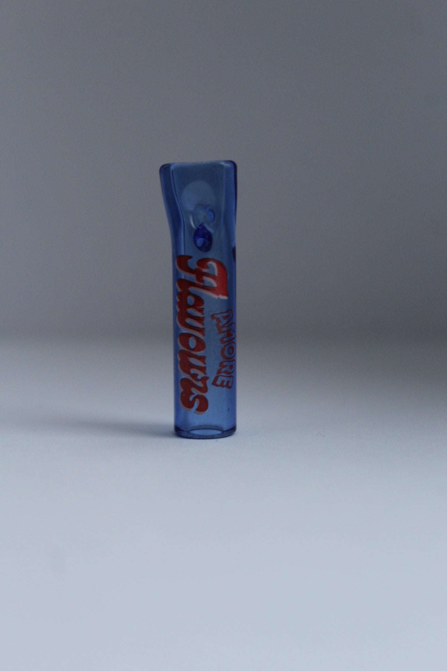 Glass filter flat clear blue
