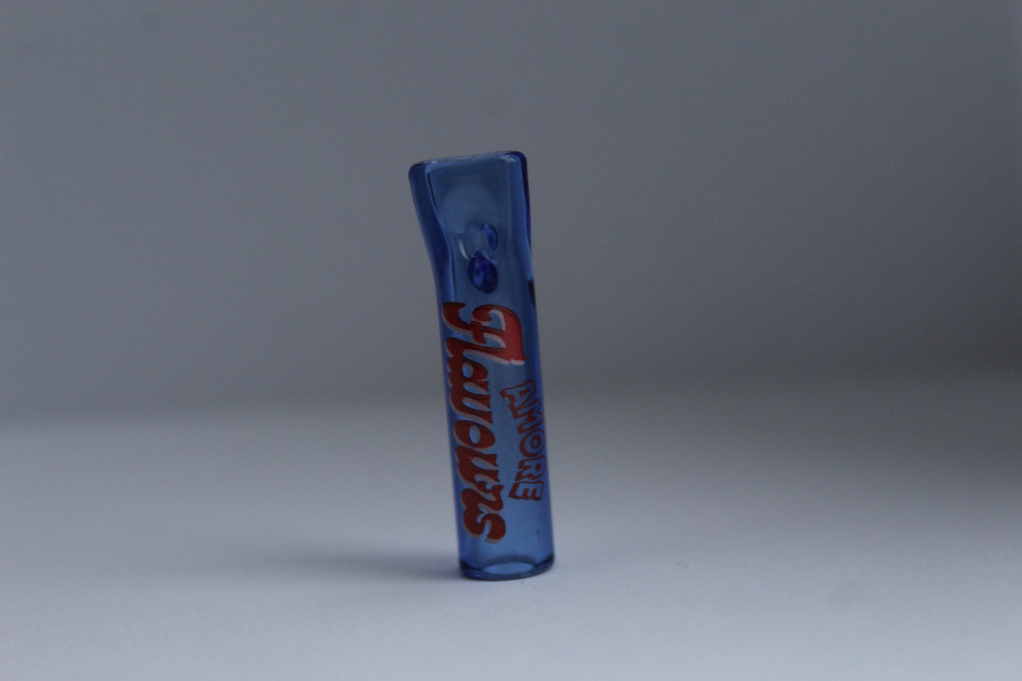 Glass filter flat clear blue